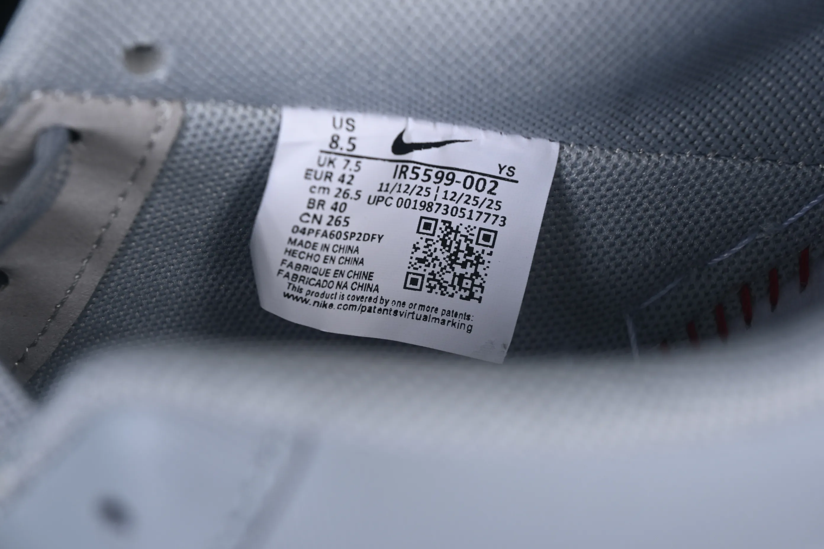 All categories Nk Air Force 1 Air Force series Nk Air Force 1 Low Air Force low-top Nike Air Force 1'07 Low Air Force 1 low-top casual sneakers IR5599-002